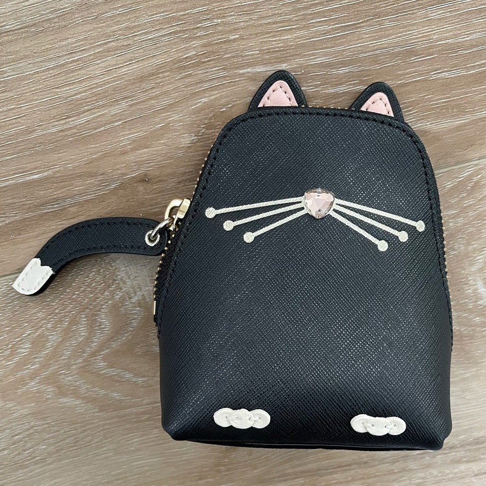 Kate Spade Jazz Things Up Cat Coin purse